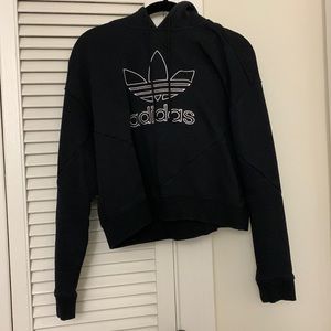 black adidas hoodie